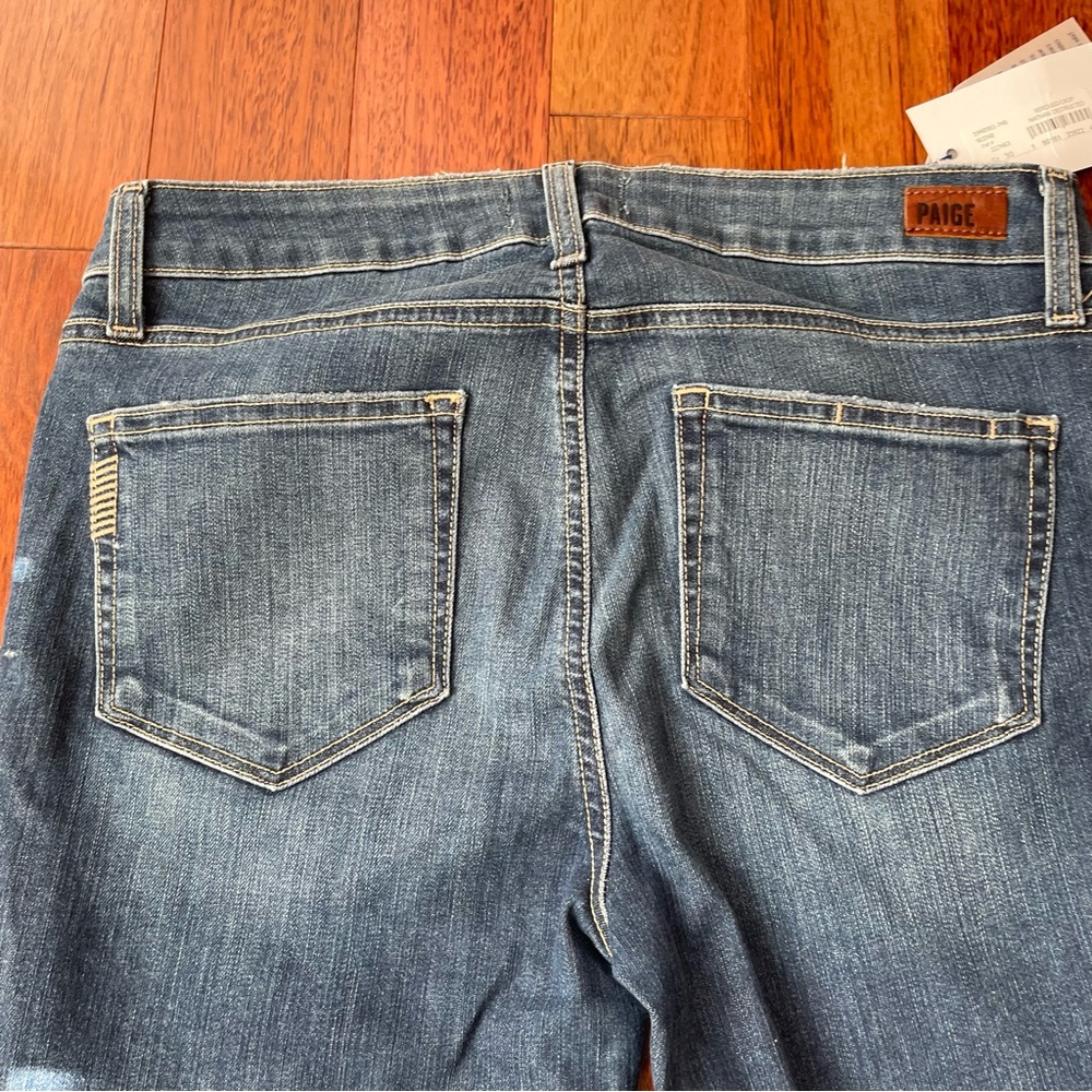 PAIGE Women's Blue Jeans - Picture 6 of 6